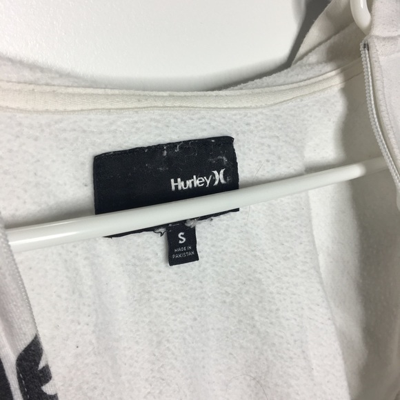 White Hoodie (Zip-Up), Hurley - Picture 2 of 3